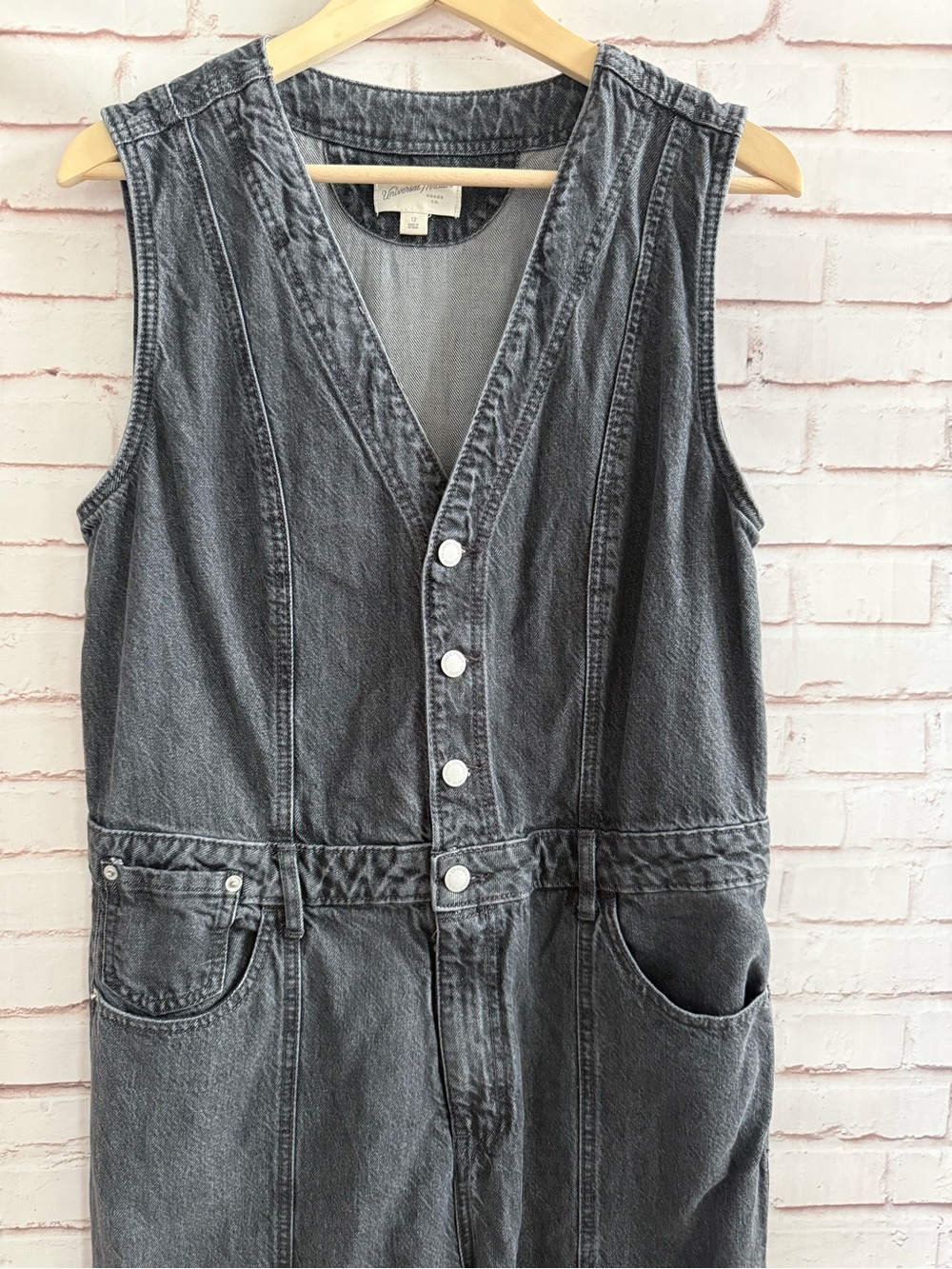 Universal Thread Gray Denim Jacket - Picture 3 of 7